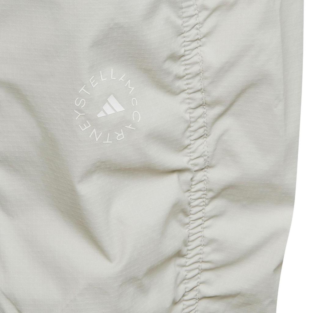 adidas Женские джоггеры на шнурке с логотипом X Stella McCartney, серебристо-серые GQ1213