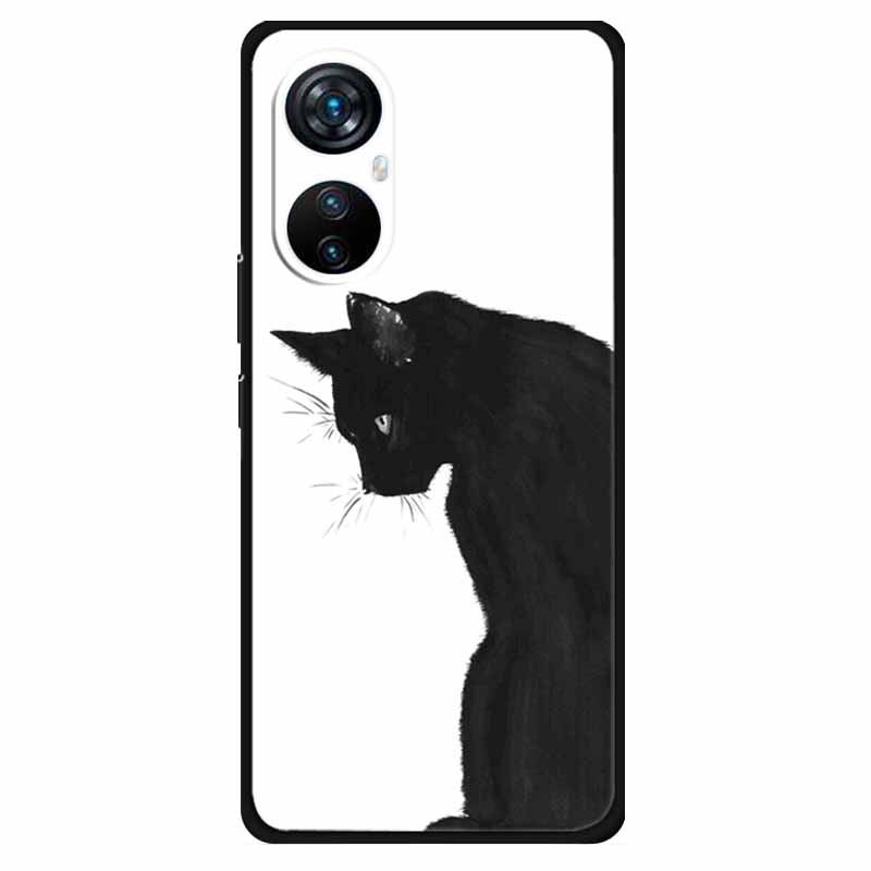 Чехол для Blackview A200 Pro Модный Силиконовый Черный Окрашенный ТПУ Мягкий Чехол для Телефона для Blackview A 200 Pro 6.67 Защитный A200Pro