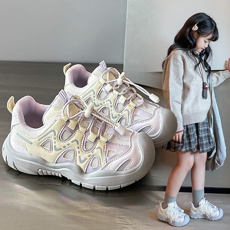 Autumn New Children's Shoes Korean Version Sports Shoes Children's Casual Shoes Students Outdoor Hiking Shoes