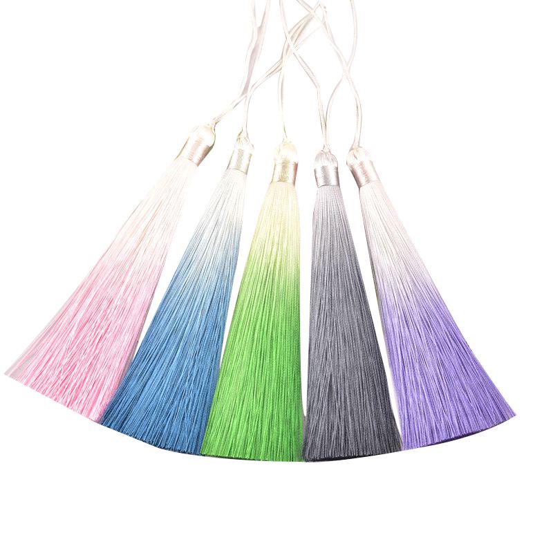 13 см градиентный цветной шнурок-кисточка для самостоятельного изготовления аксессуаров для одежды и закладок