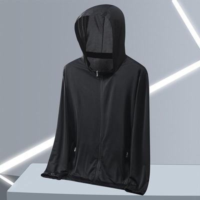 Летнее пальто больших размеров 5XL-13XL, мужская дышащая ветровка с капюшоном, летние солнцезащитные куртки, мужская одежда больших размеров