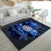 Inter Milan Customize Your Name Floor Mat Perfect for Decorate room Foyer Study room Game Room Anti-slip Rug Office home decor