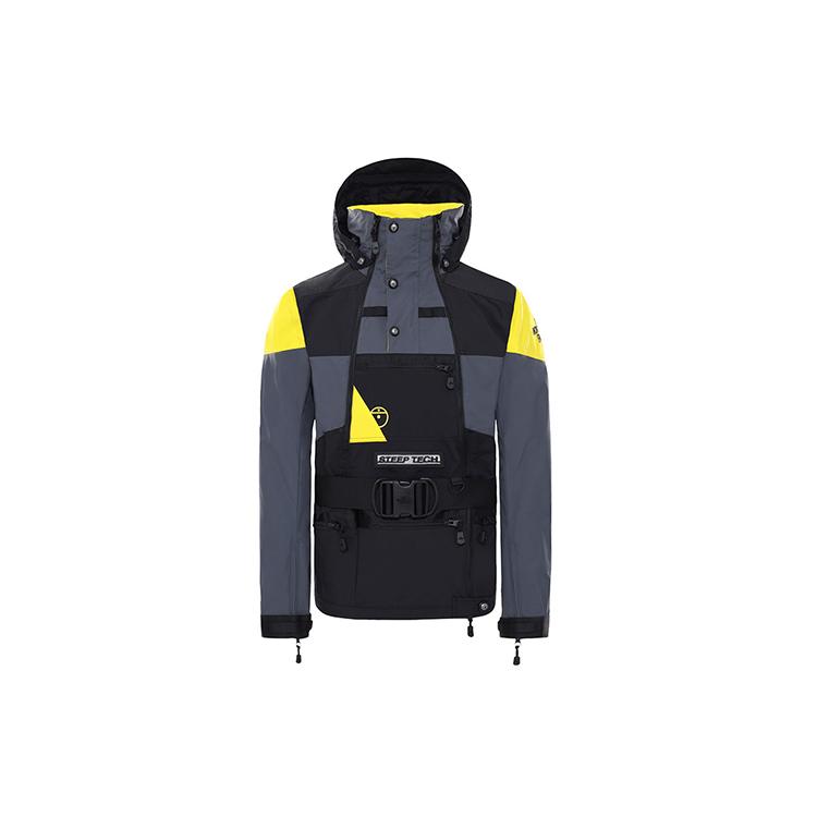 THE NORTH FACE Windproof, Breathable, And Waterproof Windbreaker Jacket Men's Gray NF0A4QYS-SH3