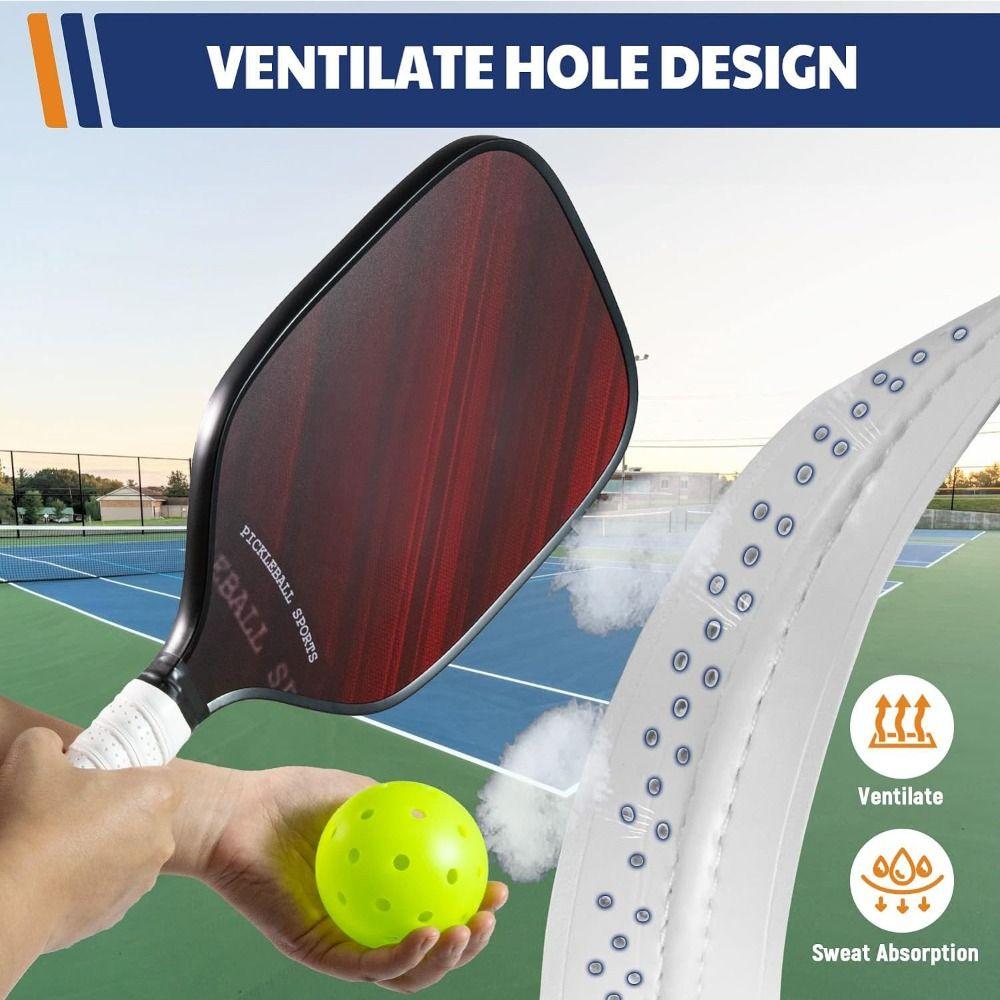 1 Pack Perforated Pickleball Overgrip Anti Slip Tennis Racket Grip Tape