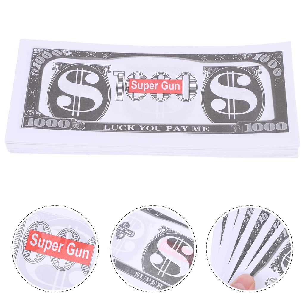300 Pcs Money Spray Paper Fake Scatter Party Supplies Prop Accessories