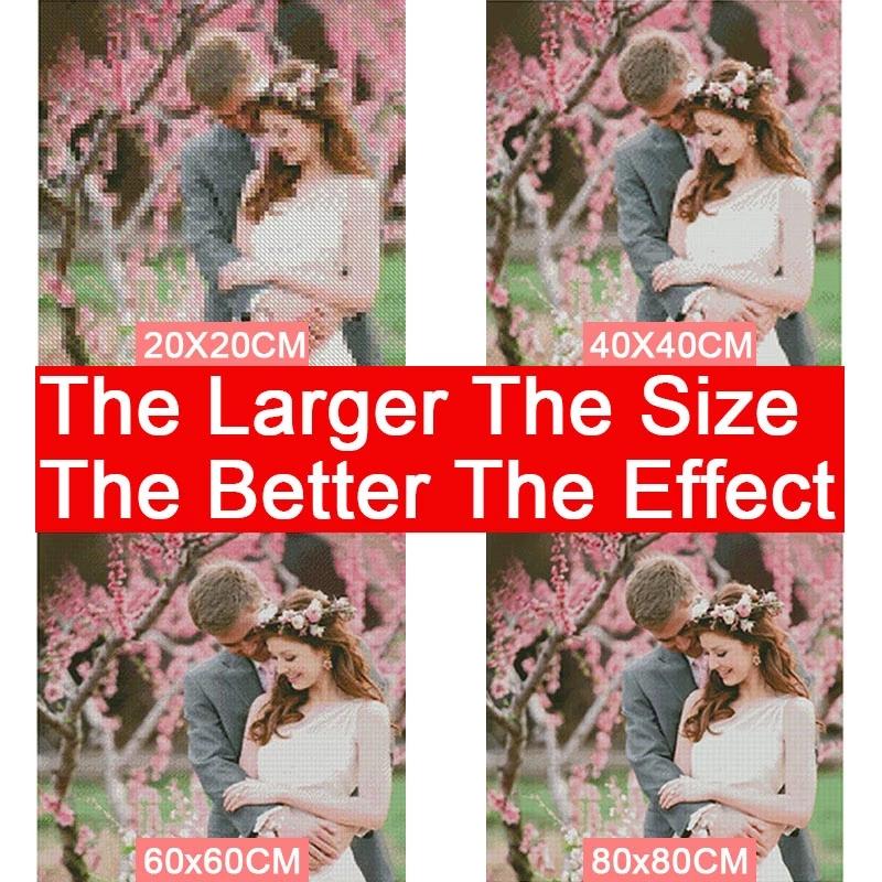 5D алмазная живопись для девочек, алмазная вышивка, круглый пейзаж, сад, картина из стразов, мозаика, портрет, декор для детской комнаты