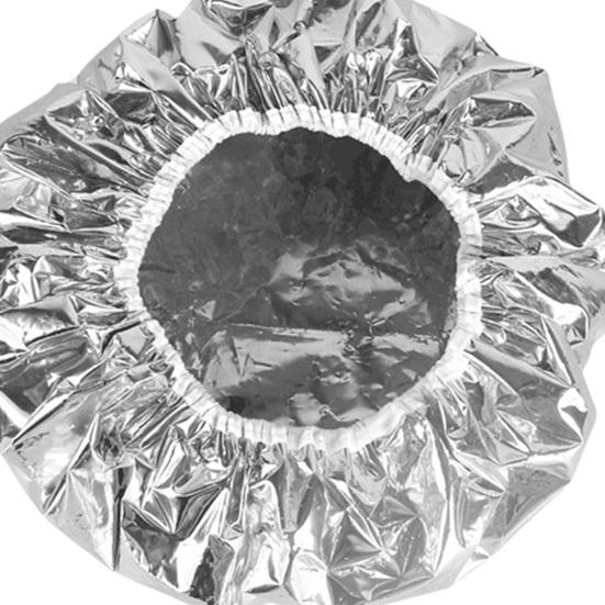 5Pcs Aluminum Foil Hair Heat Hat Reusable Professional Hot Oil Treatment Deep Conditioning Heating Processing Hair Care Hat