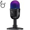 USB Condenser Microphone for Desktop Noise Cardioid 8 RGB 16mm Microphone Silent Reverb for Live and Singing PCs, 192kHz/24-bit Recording, Dual-Stage