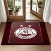 Aberdeen FC Design Crystal Velvet Rug Soft Decorative Mat for Bedroom Entrance