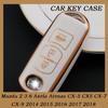 Phnom Penh 2/3/4 Button TPU Car Remote Key Case Cover Fit for Mazda 2 3 6 Axela Atenza CX-5 CX5 CX-7 CX-9 2014 2015 2016 2017 2018