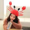Red Lobster Crab Sea Animal Hat Funny Christmas Gift Costume Accessory Cap Performance Props