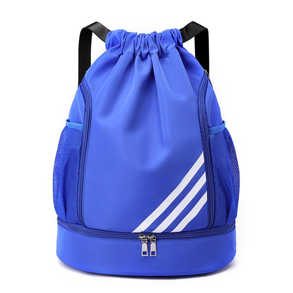 Outdoor Sports Balls Backpack Drawstring Bag Portable Oxford Cloth Basketball Football Organizing