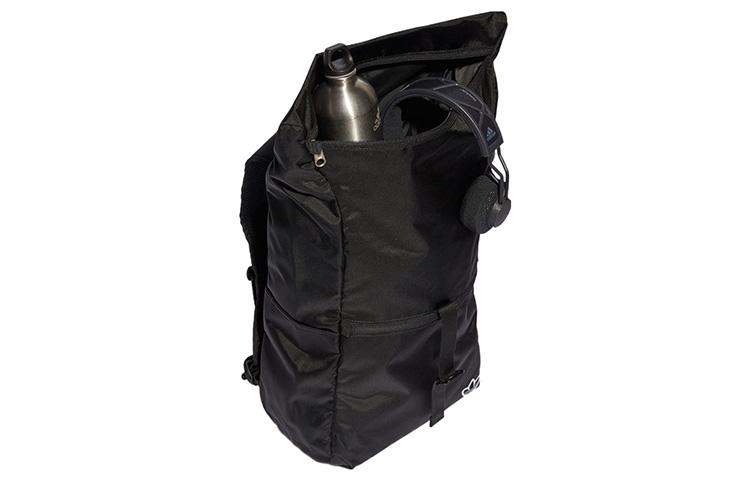 adidas Рюкзак с закручивающимся верхом Premium Essentials Черный IJ0766