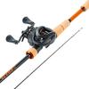Rod and Fishing Reel Combo, IM7 Carbon Fiber Baitcasting Rod and Reel Combo, Bass Fishing Pole with 7+1 BB System, 7.0:1 Gear Ratio, Cork Handle,