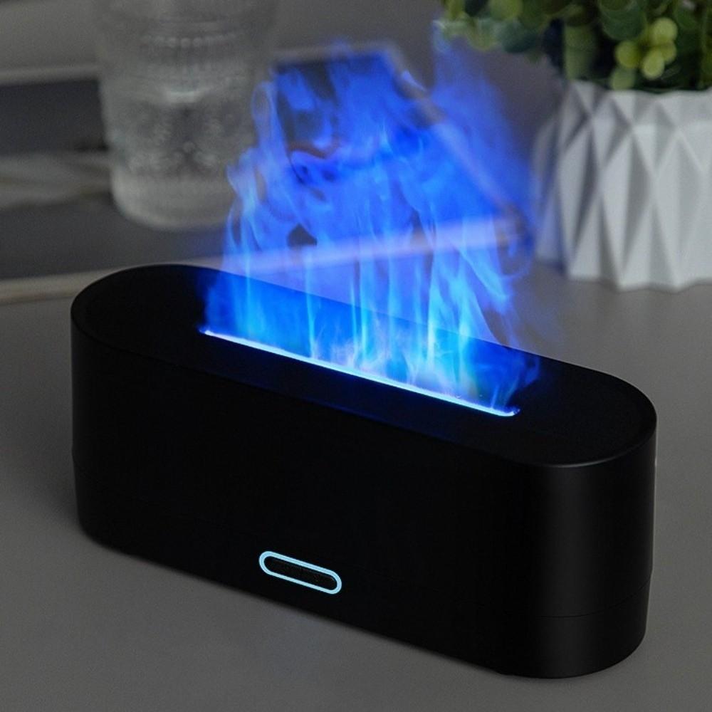 160mL Capacity Smart Aroma Diffuser RGB Flame Ultrasonic Mist Maker Aromatherapy