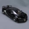 1/18 Bugatti Sports Car Model Toy Alloy Diecast Simulation Toys Vehicle with Sound and Light Rubber Tires Collection Toys for Boys Gifts