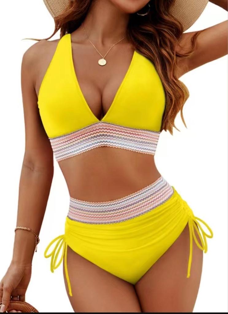 Swimsuit Ladies Sexy Sexy Bikini High Waist Skinny Blast Split Swimsuit