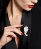 Feather Brooch Pins For Women Party Wedding Gifts Clothing Accessories ADM