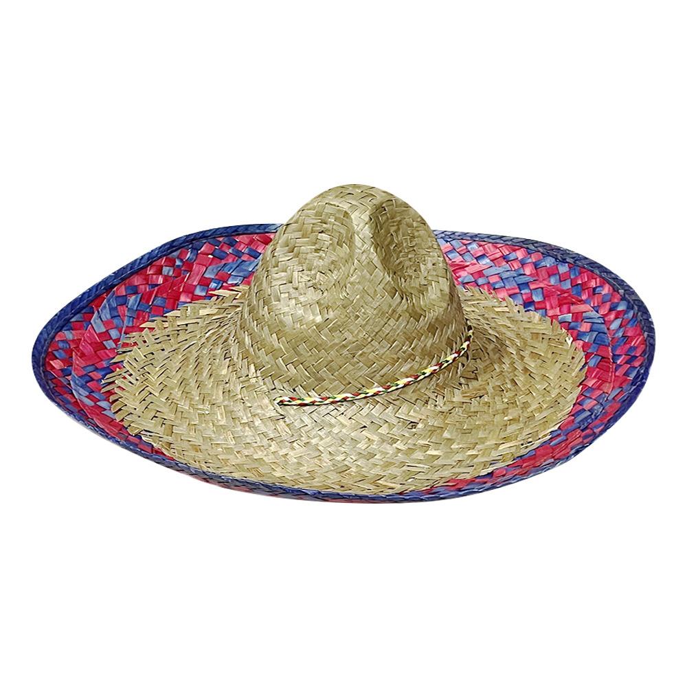 Mexican Jazz Hat Straw Weave Sunshade Caps High-quality Beach Sun Hat for Outdoor Holiday