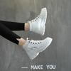 Winter Ladies Shoes Lace Up Women Sneakers Snow Ankle Boots Waterproof Warm Platform Botas Woman Footwear