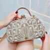 Hand-carried Bag Handbag Cheongsam Bag Women's Small Hand Bag Single-shoulder Cross-shoulder Bag Dinner Party Bag