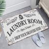 Ковер для прачечной, противоскользящие фермерские дома, кухонные коврики, декоративные аксессуары для ванной комнаты, прачечной