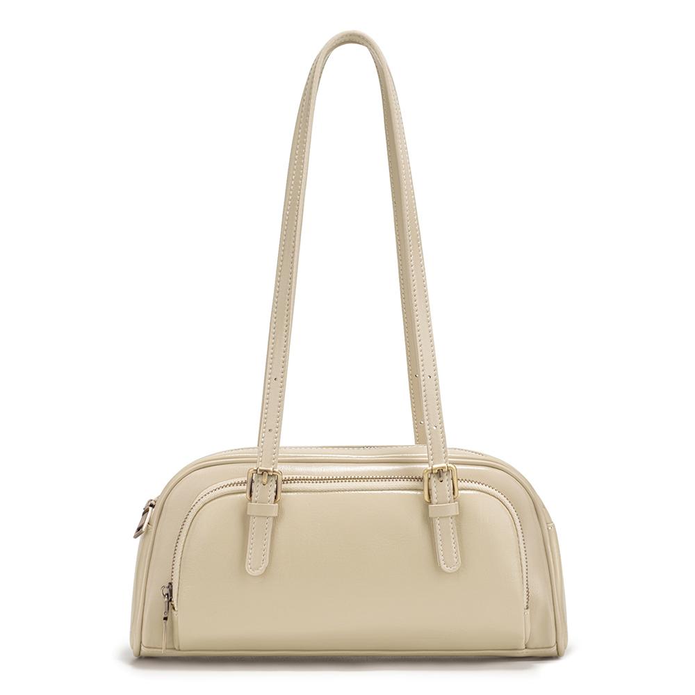 Женская сумка подмышку во французском стиле, плечевая сумка из натуральной кожи