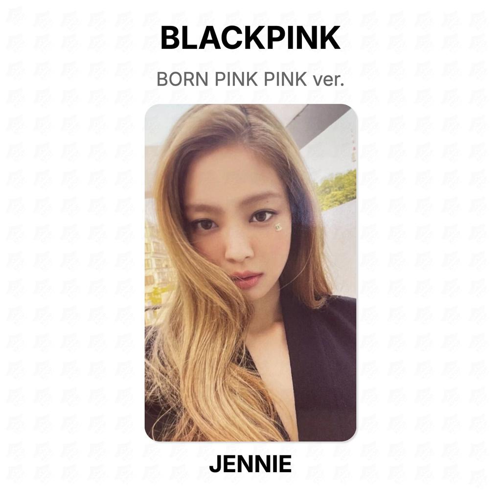 BLACKPINK BORN PINK Розовая версия. Официальная фотокарта