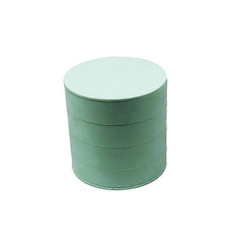 Jewelry Storage Box Rotatable Jewelry Accessories Storage Tray With Lid Box Earrings Jewelry Storag