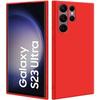 Soft Protective Case for Samsung Galaxy S23 Ultra - Red