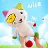 Non-Toxic 30Cm Kitten Plush Toy Sleeping Cartoon Cat Doll Cute Animal Gift For Children Birthday Soft Cuddly Kitty Doll