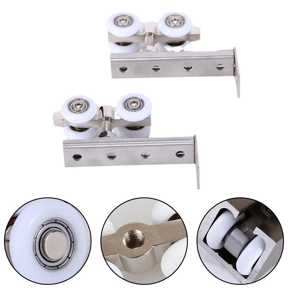 Колесо для раздвижной двери, подвесное колесо, ролик для подвесной направляющей, шкив для двери шкафа, может выдерживать нагрузку 50 кг, подъемный рельс для шкафа, дверная фурнитура