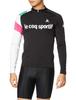 Coq Джерси для велоспорта с длинным рукавом Entry Windshell Jersey BLK Япония L японский размер [Le Sportif] Мужская (эквивалент L)
