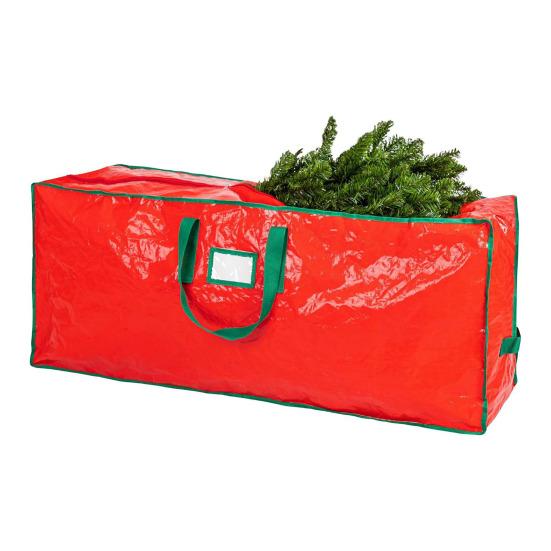 Сумка для хранения рождественской елки Yousheng с укрепленными ручками, застежкой-молнией, большой вместимостью, водонепроницаемый органайзер для хранения искусственных елок