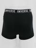 Kaituck Family Converse Boxer Briefs, 3-Piece Set, Underwear, Black, Sizes M, L, LL (L, Black)