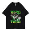Summer Unisex Women Cotton T-Shirt Rapper Young Thug Slime Tops Tees Unisex Fashion Trend Short Sleeve Clothing Harajuku Streetwear