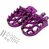 Foot Pegs for Surron Hyper Bee,CNC 6061 Aluminum Footpegs Pedal for Electric Dirt Bike Sur Ron Hyper Bee-Purple