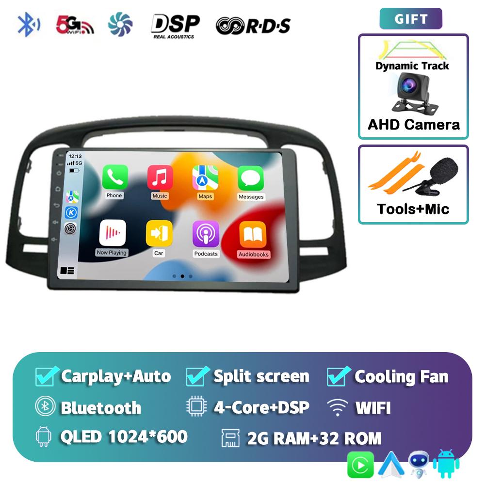 Android 14 Carplay Auto 2 DIN автомобильное радио для Hyundai Accent 2008 2009 2010 2011 GPS мультимедиа видеоплеер стерео 2din DVD DSP