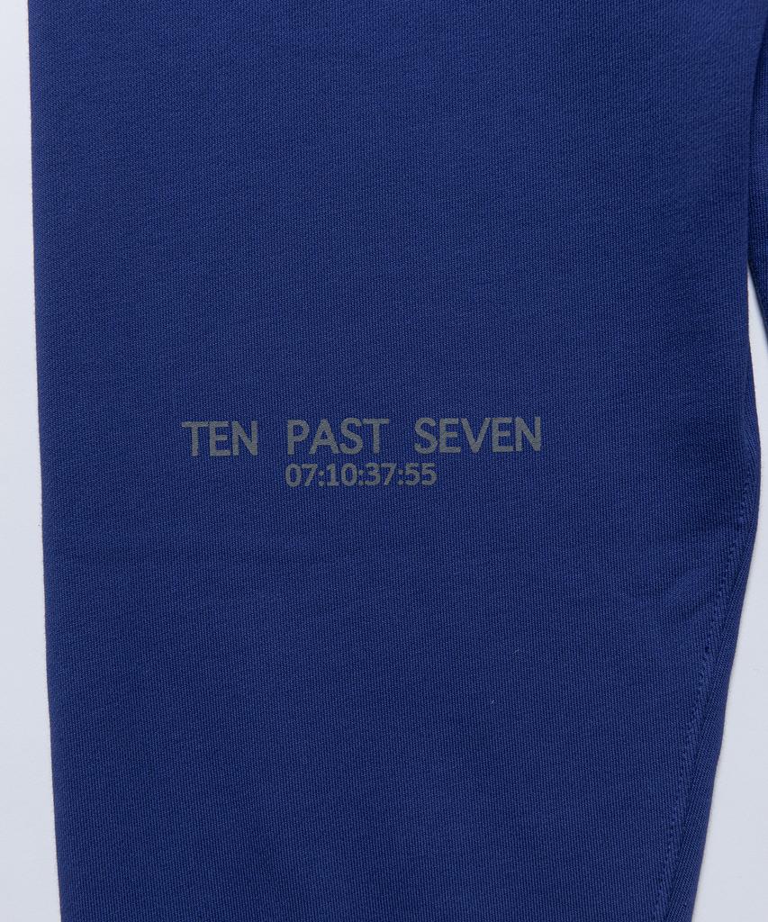 TEN PAST SEVEN Logo Jogger Pants - Blue
