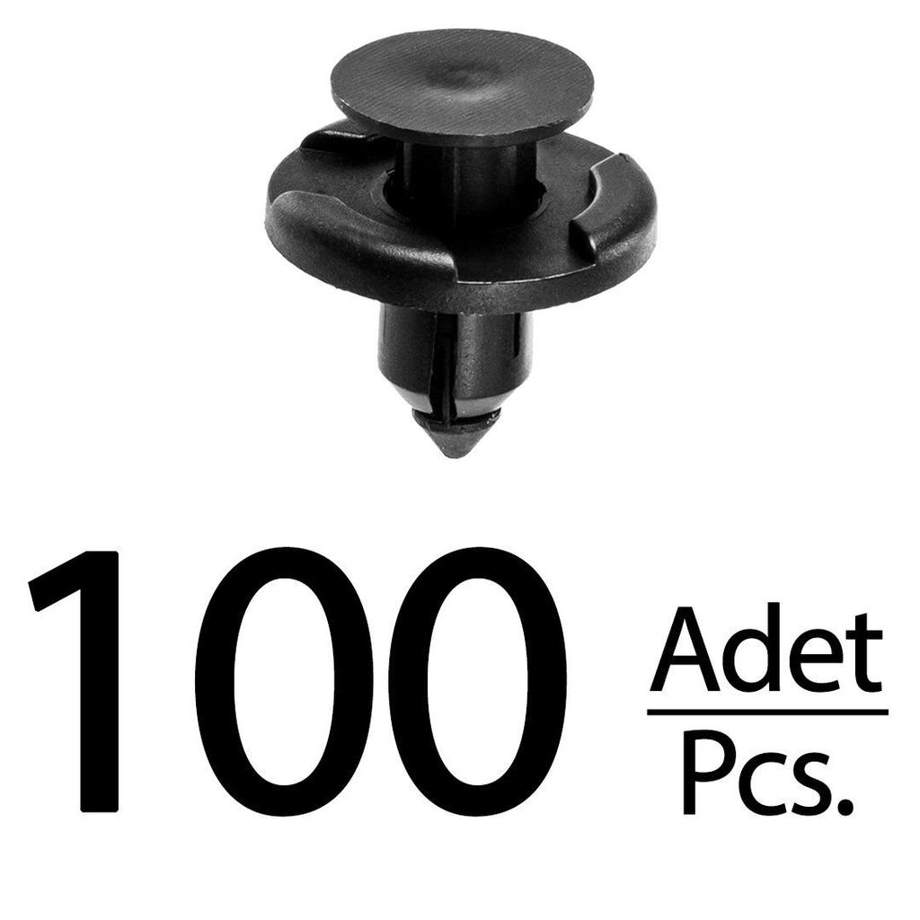 Bumper Hood Clips for Mazda - 100 Pieces
