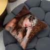 TTaylor Жизнь Шоу-девушки Свифт Наволочка Квадратная для Декоративной Подушки Кровать Диван Классическая Машинная Стирка