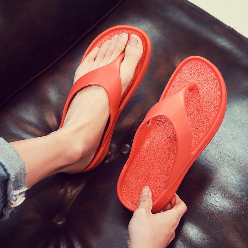 Шлепанцы на толстой подошве, летние женские сандалии, нескользящие сандалии для ванной, пляжные, для пар, пристегивающиеся тапочки для женщин