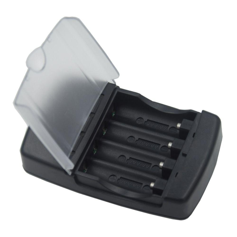 Stable Portable Rechargeable Intelligent Battery Charger Fast Charging Dock Adapter 4 Slots