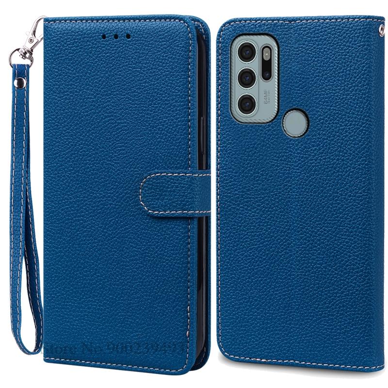 Чехол G60/G60S для Motorola G60, кожаный чехол-кошелек, откидная крышка для Moto G60s, чехол для телефона Motorola G60S, чехол-книжка, чехол Fundas