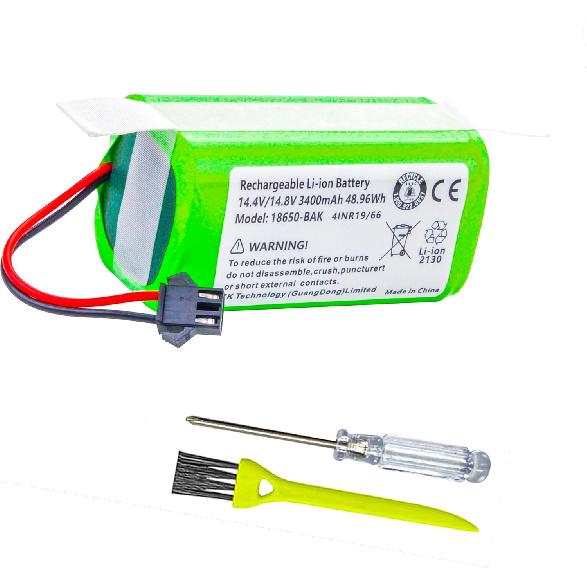 Новая сменная батарея для Proscenic 850T 850P Neatsvor X500 X520 X600 Ultenic D5/ D5S Pro Series Робот-пылесос 14.4V 3400mAh