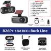 Dashcam 4K WIFI GPS  24H Night Vision Dual Lens Recording Car Camera DVR Dash Cam Led Deadpool Tools Black Box Video Record