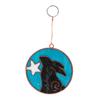 Something Different Moon Gazing Hare With Moon Suncatcher