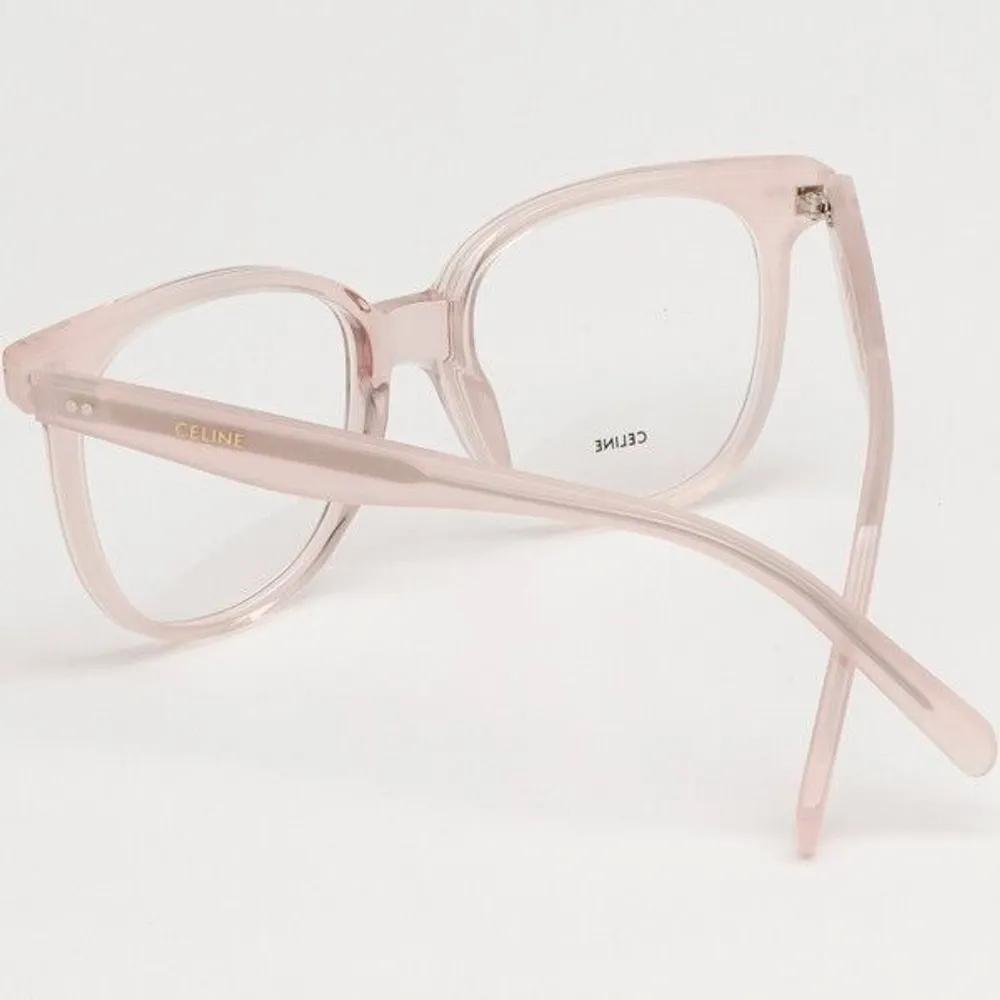 [Celine] Eyeglass Frames CL5010IN 072 Square Horn-rimmed Transparent Pink Oversized Fit