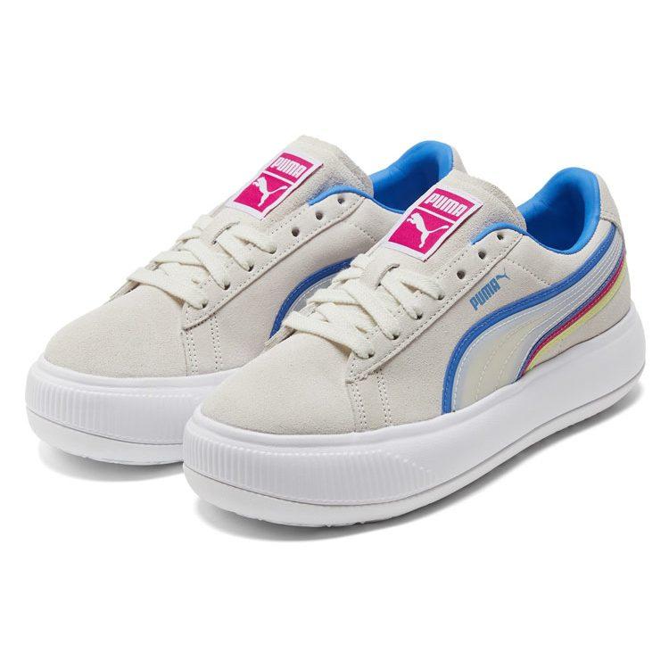 Puma Замша Mayu Triplex Tech 'Кремово-белый Синий Красный' Женские 382580-01