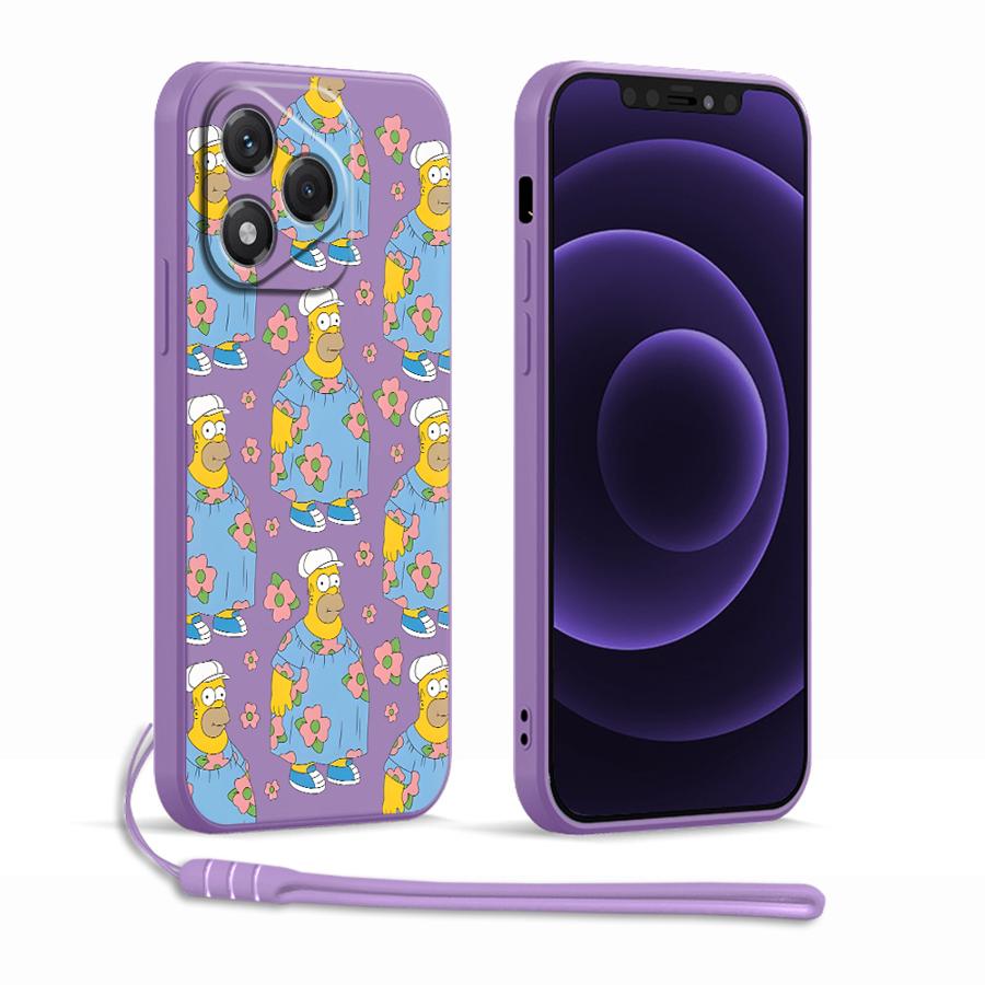 The S-simpsons Cute Soft Cover Phone Case for Honor X8a X9C X7d X9D X9b X9a X7a X5c X8b X7b